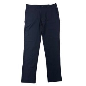 SKYR Tricot Dynasty Slim Fit Pant Navy Blue 34x32 Mens Golf Casual